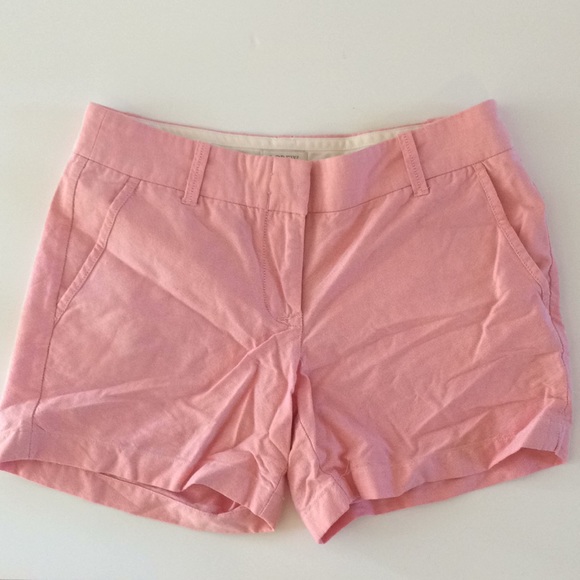 J. Crew Factory Pants - J. Crew Factory Barbie Pink Cotton Chambray Shorts